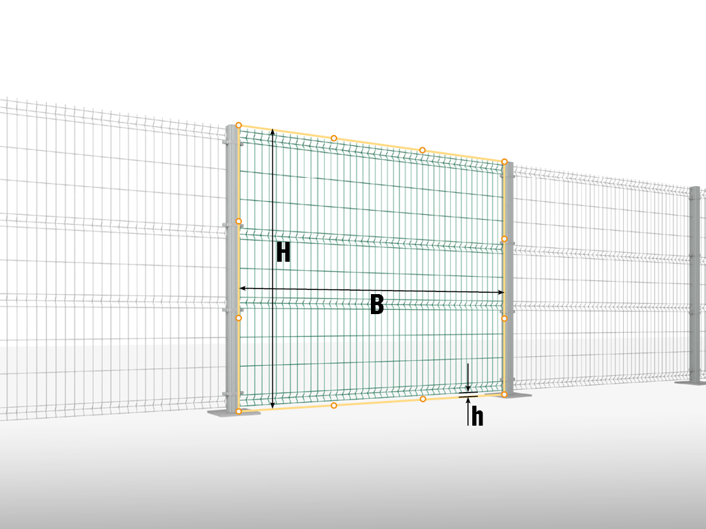 Заборные секции ОПТИМА ЛАЙТ